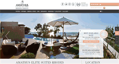 Desktop Screenshot of elitesuitesrhodes.com